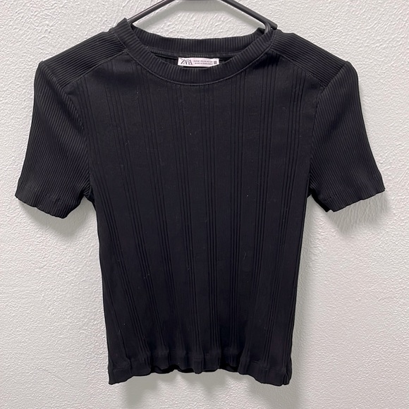 Zara Tops - Zara Black Fitted Top